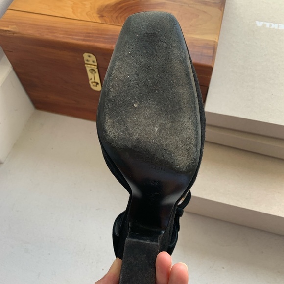 Celine Black Suede Pumps - Picture 4 of 4